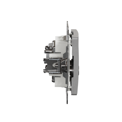 Sedna Design & Elements Gniazdo antenowe RTV końcowe 4dB srebrne aluminium SDD113471R SCHNEIDER (SDD113471R)